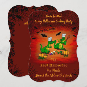 Dragons - Happy Halloween! Vandaag ga ik koken Kaart