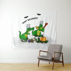 Dragons - Happy Halloween! Vandaag ga ik koken Wandkleed