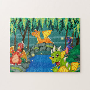 Dragons Jigzaag Puzzle Legpuzzel