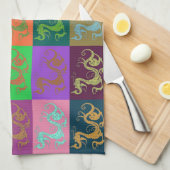 Dragons Kitchen Towels Theedoek (Quarter Fold)