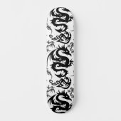 Dragons outline pattern 05.b.DOLP01 Skateboard (Voorkant)