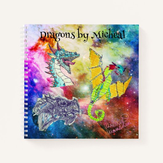 Dragons par Micheal Travel Carnet (Devant)