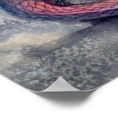 Dragon's Perch Fantasy Art Poster (Hoek)