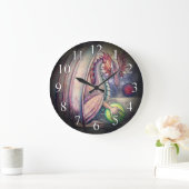 Dragon's Perch Fantasy Art Wall Clock Grote Klok (Huis)