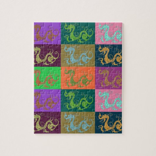 Dragons Puzzle (Vertical)