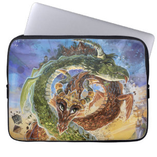 Dragons Rising Kunst Laptop Sleeve
