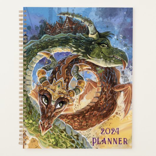 Dragons Rising Planner (Devant)