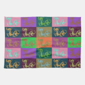 Dragons Serviettes de cuisine (Horizontal)