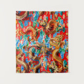 dragons temple tapisserie (Devant)