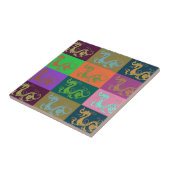 Dragons Tile Tegeltje (Zijkant)