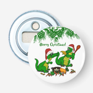 Dragons - Vrolijk kerstfeest! - Vandaag ga ik koke Button Flesopener