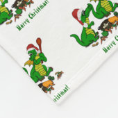 Dragons - Vrolijk kerstfeest! - Vandaag ga ik koke Fleece Deken (Hoek)