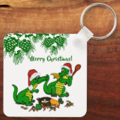 Dragons - Vrolijk kerstfeest! - Vandaag ga ik koke Sleutelhanger (Achterkant)
