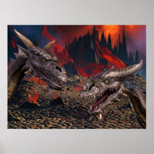 Dragons World Poster