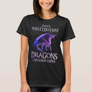 Dragonslayer Dragon Mannen Vrouwen Kind T-shirt