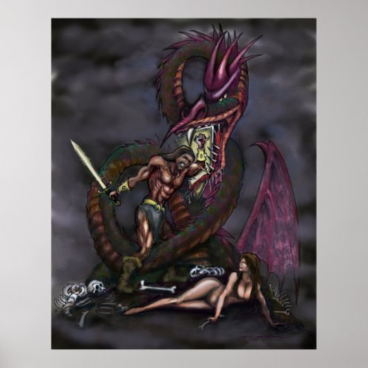 Dragonslayer Poster (Voorkant)