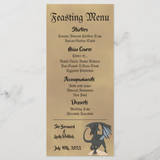 Dragonslayer Scroll Menu