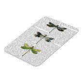 Dragonvliegen Afdrukken 3 Magneet (Linkerzijde)