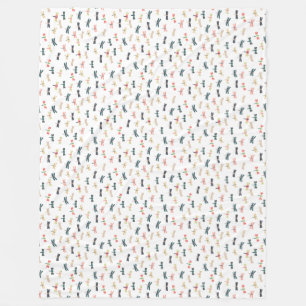 Dragonvliegen door Origami-Prints Fleece Deken