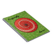 dragonvliesdans notitieboek (Rechterzijde)