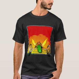 Dragster voor t-shirt