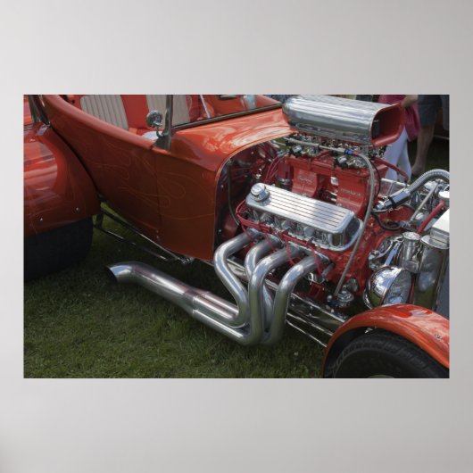 Dragster's Dream kunst print (Voorkant)
