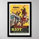 Dragstrip Poster (Voorkant)