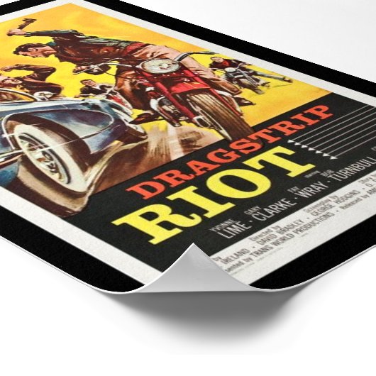 Dragstrip Poster (Hoek)