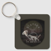 Drahthaar T-Shirt Trucker Hat Sleutelhanger (Voorkant)