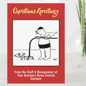 Drain Clearing et débloquer la carte de Noël