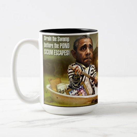 Drain fait sur commande que le #MAGA de tasse de (Gauche)