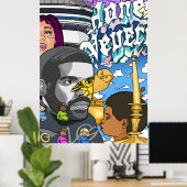 Drake Album Couverture Mashup Poster Rap Hiphop Mu (Bureau à domicile)