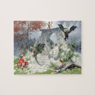 Drake Babies en Feeën Fantasie Legpuzzel