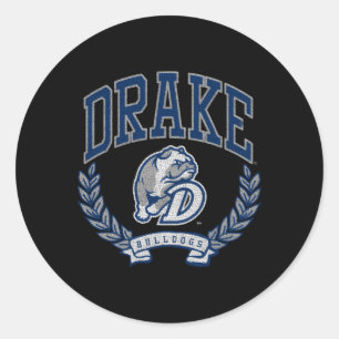 Drake Bulldogs Overwinning Ronde Sticker