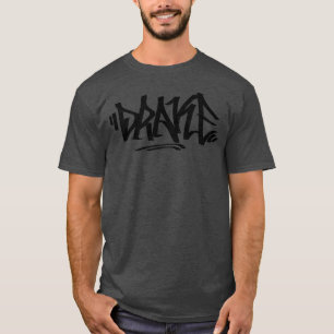 Drake Calligrafie Graffiti Streetart Hiphop vriend T-shirt