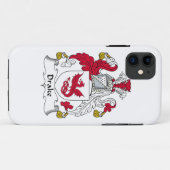 Drake Family Crest Case-Mate iPhone Case (Achterkant (horizontaal))