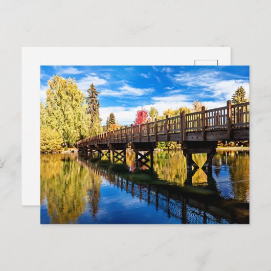 Drake Park Mirror Pond Bend Oregon Briefkaart (Voorkant / Achterkant)