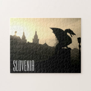 Drakebrug Slovenië Legpuzzel