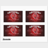  Draken Ademen Halloween Fles Stickers (Vel)