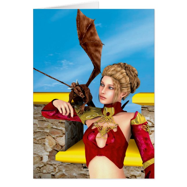 Draken Dame (Voorkant)