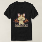 Draken Dragon Cat Dragon Slayer Dungeon T-shirt (Design voorkant)