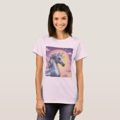 Draken & Eenhoorns Design - Fantasy Creature Art T-shirt (Voorkant volledig)