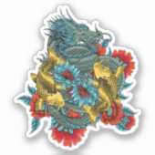 Draken en Kois Sticker (Voorkant)
