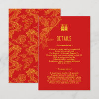 Draken en Phoenix bruiloft | Phoenix Guest Details