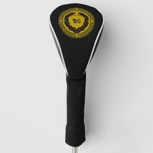 Draken Fantasy Golf Accessoire Golfheadcover (Voorkant)
