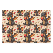 Draken houden harten Valentijnsdag