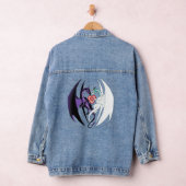 Draken houden van hart blauw denim jacket (Hangar)