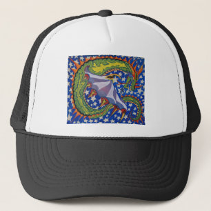 Draken in de sterren trucker pet