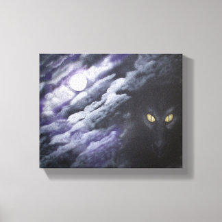 Draken Maan Canvas Afdruk