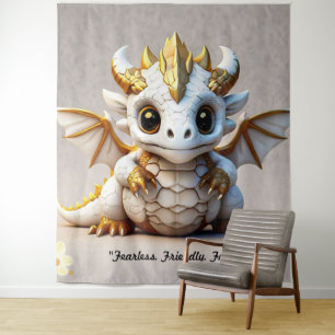 "Draken Mascotte Logo" Wandkleed